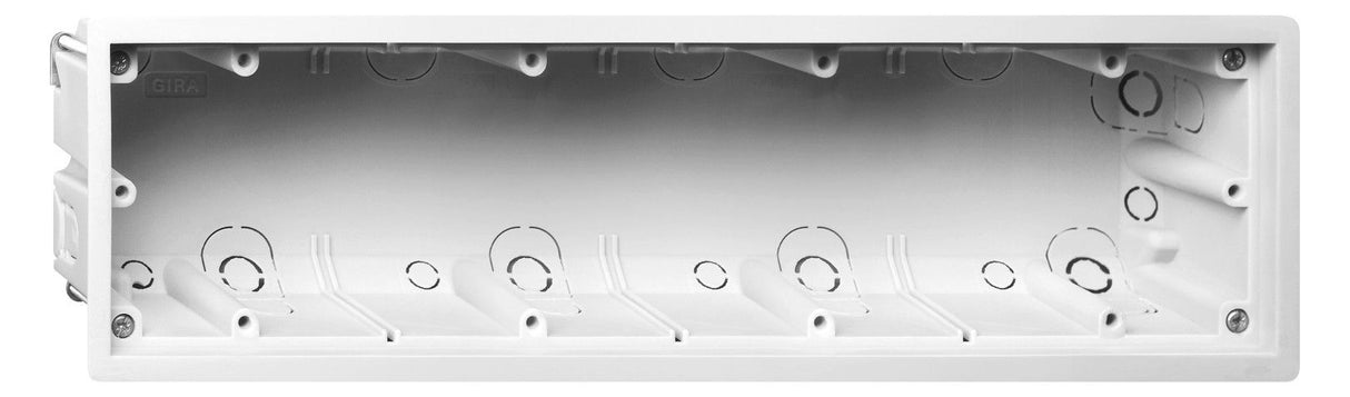 GIRA 289900 Gerätedose 4fach flach E2 E22
