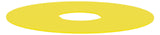 Schneider ZBY9101 Leerschild 60mm gelb f.Pilzdrucktaster NOT-AUS Funktion