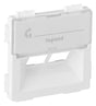 Legrand 755380 Abdeckung f.Rutenbeck 2xRJ45 Kat.5E UTP Valena Life ultraweiß