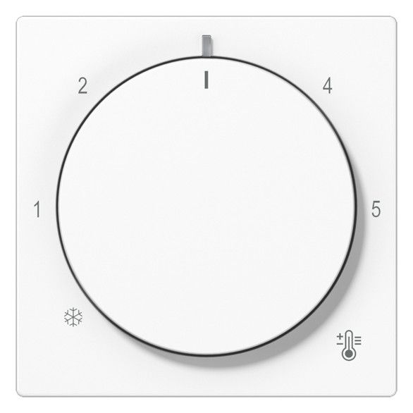 Jung A1749BFWW Abdeckung f.Thermostat