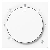 Jung A1749BFWW Abdeckung f.Thermostat