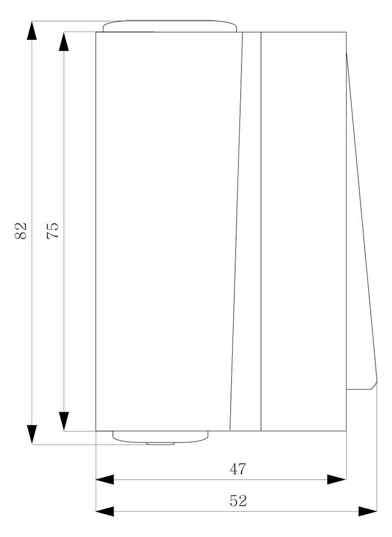 Siemens 5TA4706 DELTA fläche IP44 AP dunkelgrau/hellgrau
