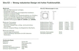 GIRA 100223 Abdeckrahmen 2f o.Mittelsteg E2 Anthrazit