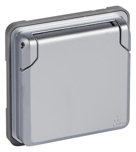 Legrand 077834 Steckdose IP44 m.erh.Berührungsschutz Soliroc grau