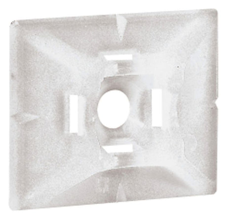 Legrand 032065 Klebesockel selbstklebend 30x25mm farblos f.Kabelbinder bis B4,6mm