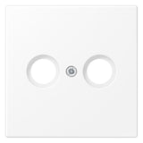 Jung LS990TVWWM Abdeckung f.Antennensteckdose