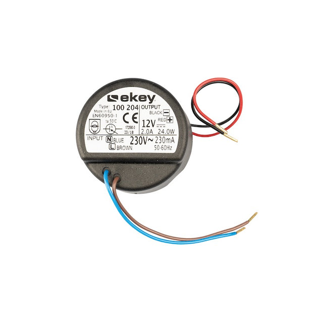 EKEY 100204 ekey NT UP 230 VAC/12 VDC/2 A Netzteil Unterputz