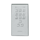EKEY 101677 ekey Dekorelement KP IN GL EG Glas Edelstahlgrau