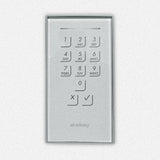 EKEY 101677 ekey Dekorelement KP IN GL EG Glas Edelstahlgrau