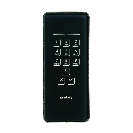 EKEY 101714 ekey Montagerahmen KP IN GL AN Glas Anthrazit
