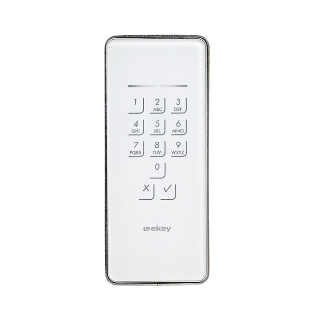EKEY 101715 ekey Montagerahmen KP IN GL WE Glas Weiß