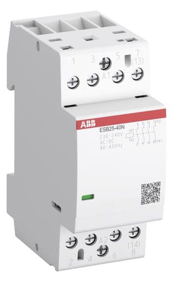 ABB ESB25-40N-01 Installationsschütz 4S/0Ö 24VAC/DC 1SAE231111R0140