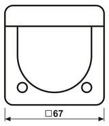 Jung BTCD17182WW JUNG HOME Bewegungsmelder 2,2 m
