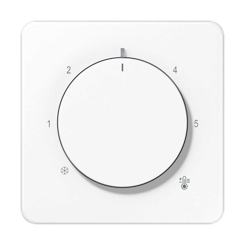 Jung CD1749BFWW Abdeckung f.Thermostat