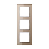 Jung AC583GLCH Glasrahmen 3fach Serie A creation champagner