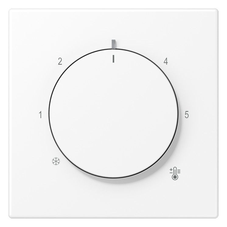 Jung LS1749BFWWM Abdeckung f.Thermostat