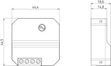Theben DIMAX 545 plus P Univ.dimmer UP 250W LED R-/L-/C-Lasten 5450130