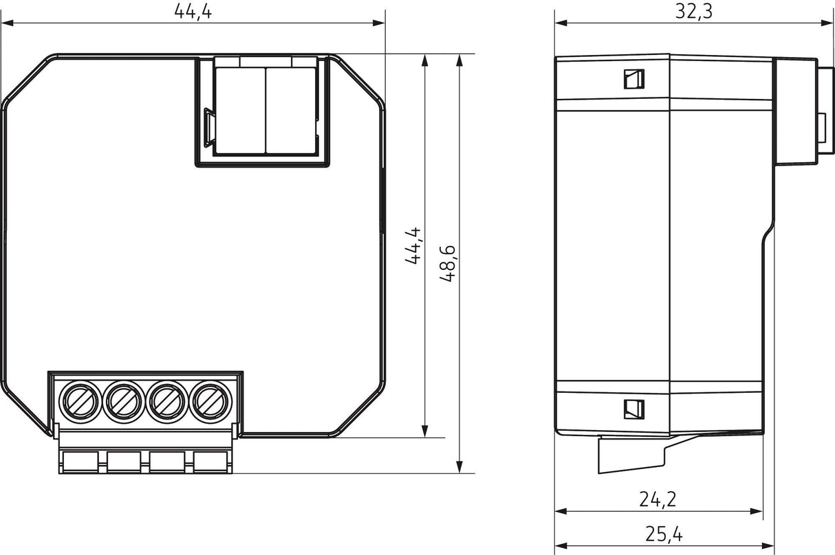 Theben HU 1 KNX 1f UP-Heizungsaktor TP UP Data Secure 4942540