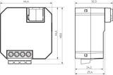 Theben HU 1 KNX 1f UP-Heizungsaktor TP UP Data Secure 4942540