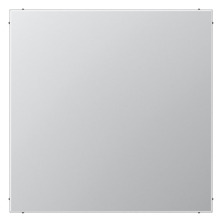 Jung AL2994B Blind-Abdeckung m.Tragring verrrastet LS Aluminium