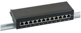 EFB 37736.12 Mini Patchpanel 12xRJ45 C6