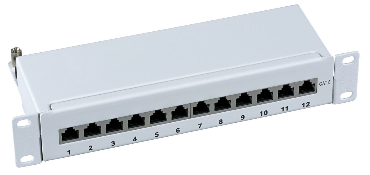 EFB 37736.12 Mini Patchpanel 12xRJ45 C6