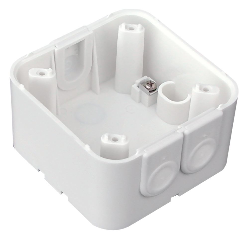 BEG 92141 Aufputzdose Indoor 180 reinweiß
