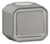 Legrand 069712L Plexo New FRAP W/m Kontroll 10 AX Steckkl.IK 08 Grau