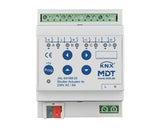 MDT JAL-0410M.02 Jalousieaktor 4fach 4TE REG 10A 230VAC m.Fahrzeitmessung
