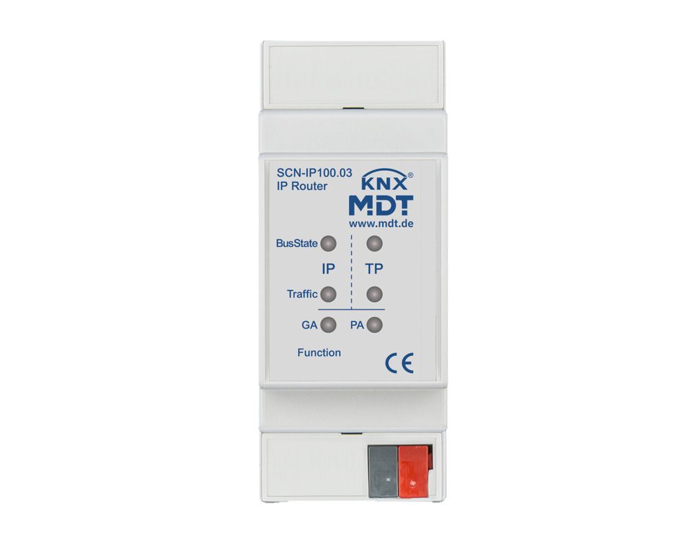 MDT SCN-IP100.03 IP Router m.Email u.Zeitserverfunktion 2TE REG
