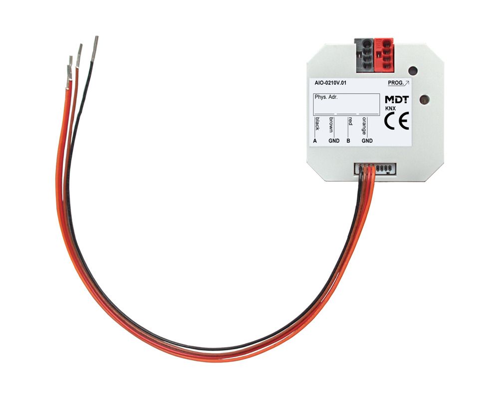 MDT AIO-0210V.01 Analog I/O 2fach UP