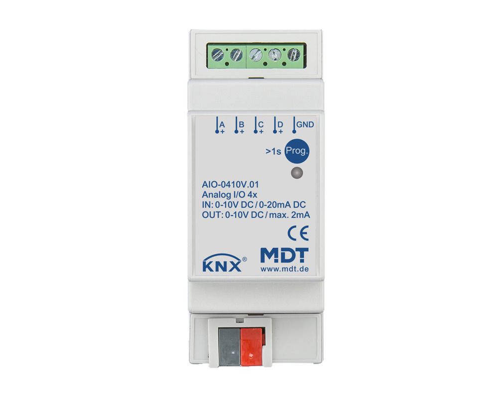 MDT AIO-0410V.01 Analog I/O 4fach 2TE