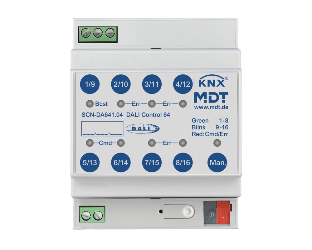 MDT SCN-DA641.04 DALI Control 64 Gateway 4TE REG