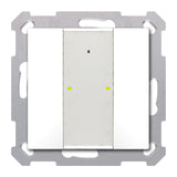 MDT BE-TA55P2.G2 Taster Plus 55 2fach Reinweiß glänzend