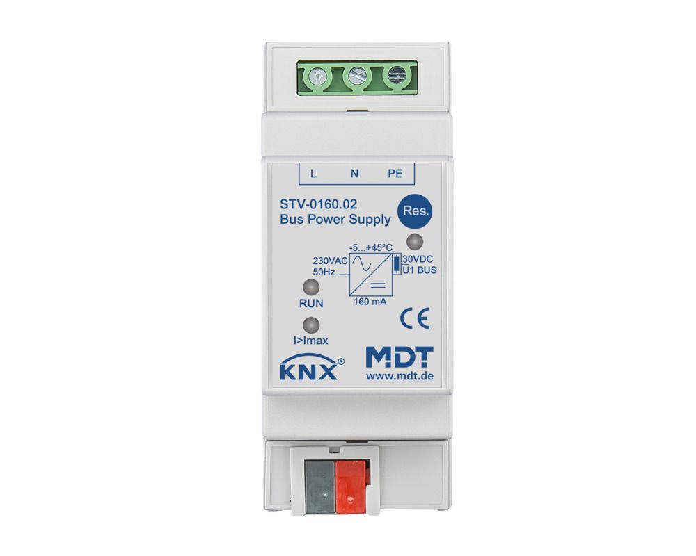 MDT STV-0160.02 Spannungsversorgung 2TE REG 160mA