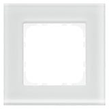 MDT BE-GTR1W.01 Glasrahmen 1fach f.55mm Programme Weiß