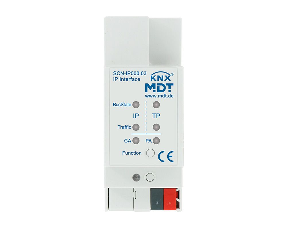 MDT SCN-IP000.03 IP Interface m.Email u.Zeitserverfunktion 2TE REG