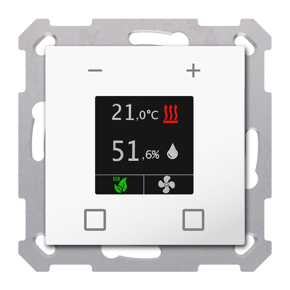 MDT SCN-RTR55S.01 Raumtemperaturregler Smart 55 Reinweiß glänzend