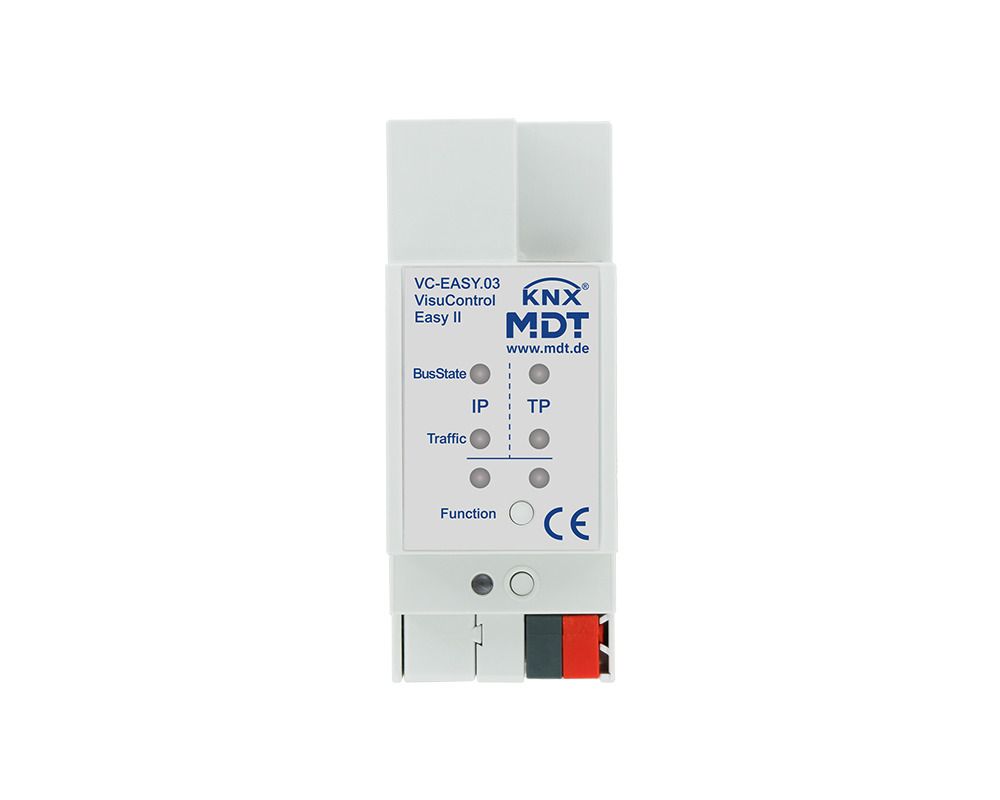 MDT VC-EASY.03 Objektserver VisuControl Easy II 2TE REG m.Android oder IOS App