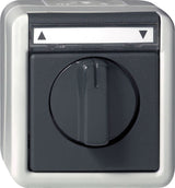 GIRA 015430 Jalousie 1-polig BSF WG AP Grau