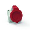 Bals 127681 Anbausteckdose INNOLINQ 32A rot RAL 3000, grau RAL 7035