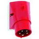 Bals 2415 Wandgerätestecker 16A 5p 400V rot
