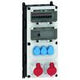 Bals 89107 VARIABOX-XL IP44 3xSteckd. Grau RAL 7035, Schwarz RAL 9017