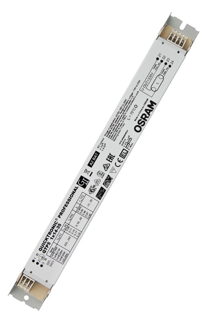 Osram QTP5 1x14-35W 220-240V UNV1 280x30x21 QUICKTRONIC PROFESSIONAL