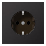 Jung AL1520D SCHUKO Steckdose LS Aluminium dark