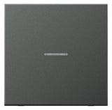 Jung AL2990KO5AN Wippe Lichtleiter LS Aluminium anthrazit