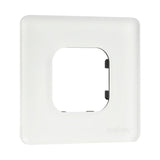 EKEY 203105 ekey xLine cover 1 SGL WE ekey xLine Rahmen 1-fach satiniertes Glas Weiß