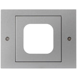 EKEY 203131 Gira xLine cover TX_44 AIG Gira xLine Rahmen TX_44 Aluminiumgrau