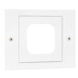 EKEY 203133 Gira xLine cover TX_44 RW Gira xLine Rahmen TX_44 Reinweiß