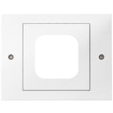 EKEY 203133 Gira xLine cover TX_44 RW Gira xLine Rahmen TX_44 Reinweiß